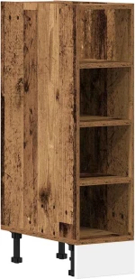 vidaXL Κάτω ντουλάπι Riga Παλιό ξύλο 20x44,5x81,5 cm