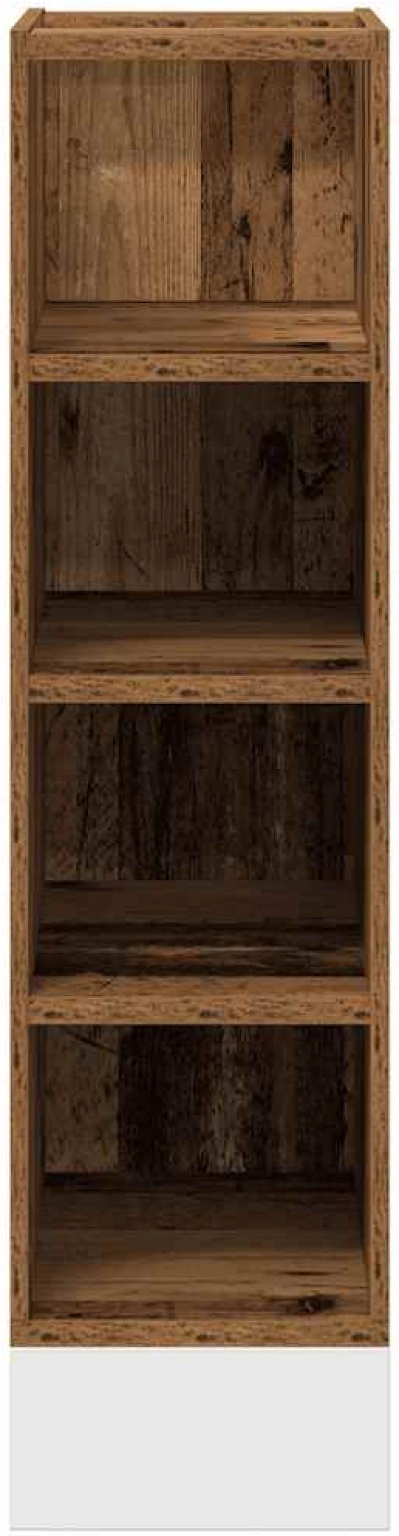 vidaXL Κάτω ντουλάπι Riga Παλιό ξύλο 20x44,5x81,5 cm