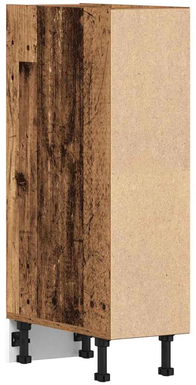 vidaXL Κάτω ντουλάπι Riga Παλιό ξύλο 20x44,5x81,5 cm