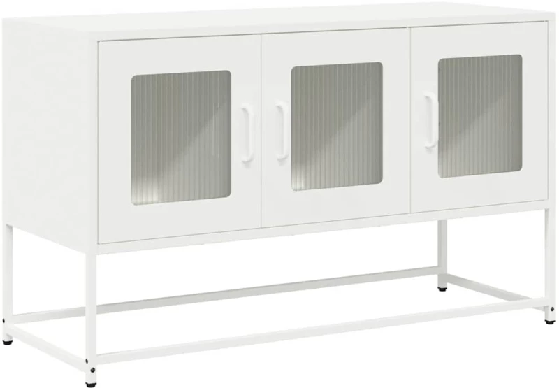 ντουλάπι τηλεόρασης vidaXL Λευκό 100,5x39x60,5 cm