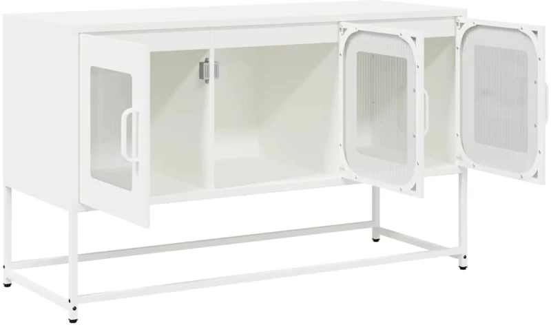 ντουλάπι τηλεόρασης vidaXL Λευκό 100,5x39x60,5 cm