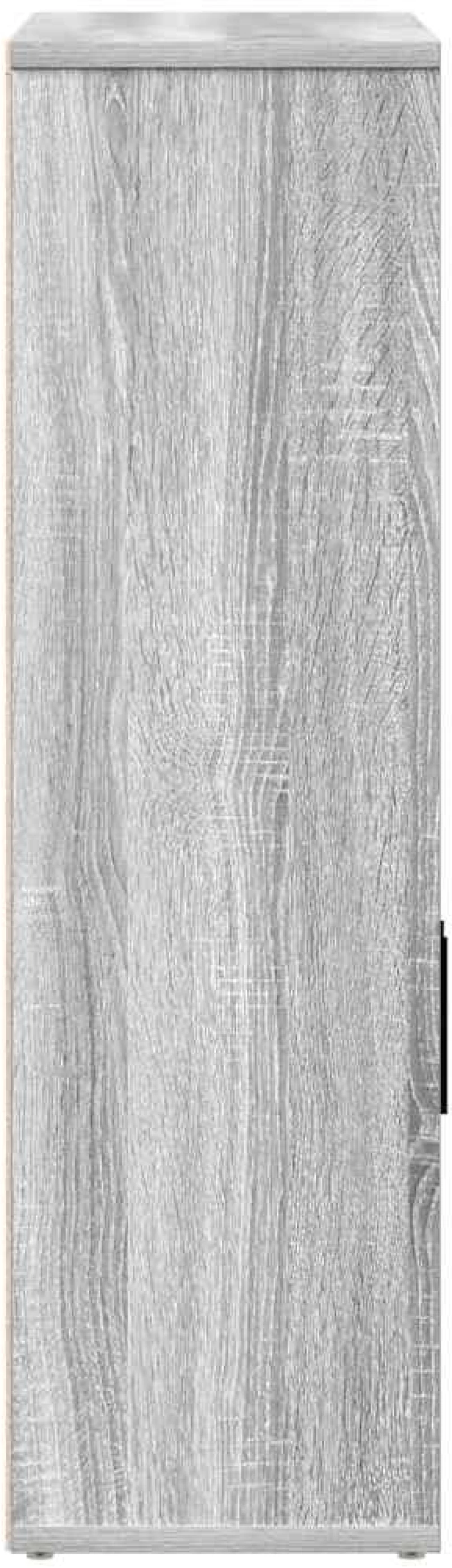 vidaXL Βιβλιοθήκη Γκρι Sonoma 60x24x85 εκ. από Επεξεργασμένο Ξύλο
