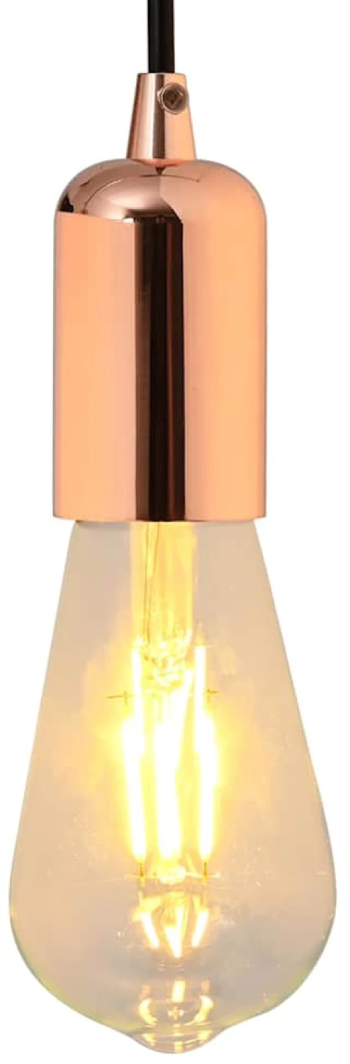 vidaXL Λαμπτήρες 2 τεμάχια Rose Gold E27