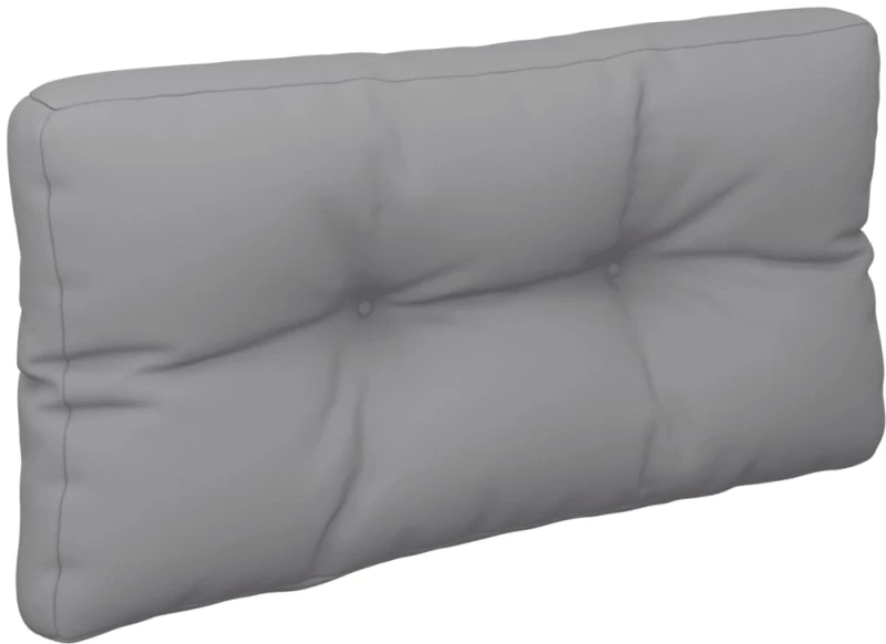 vidaXL Μαξιλάρι Παλέτας Γκρι 80 x 40 x 12 εκ. Υφασμάτινο