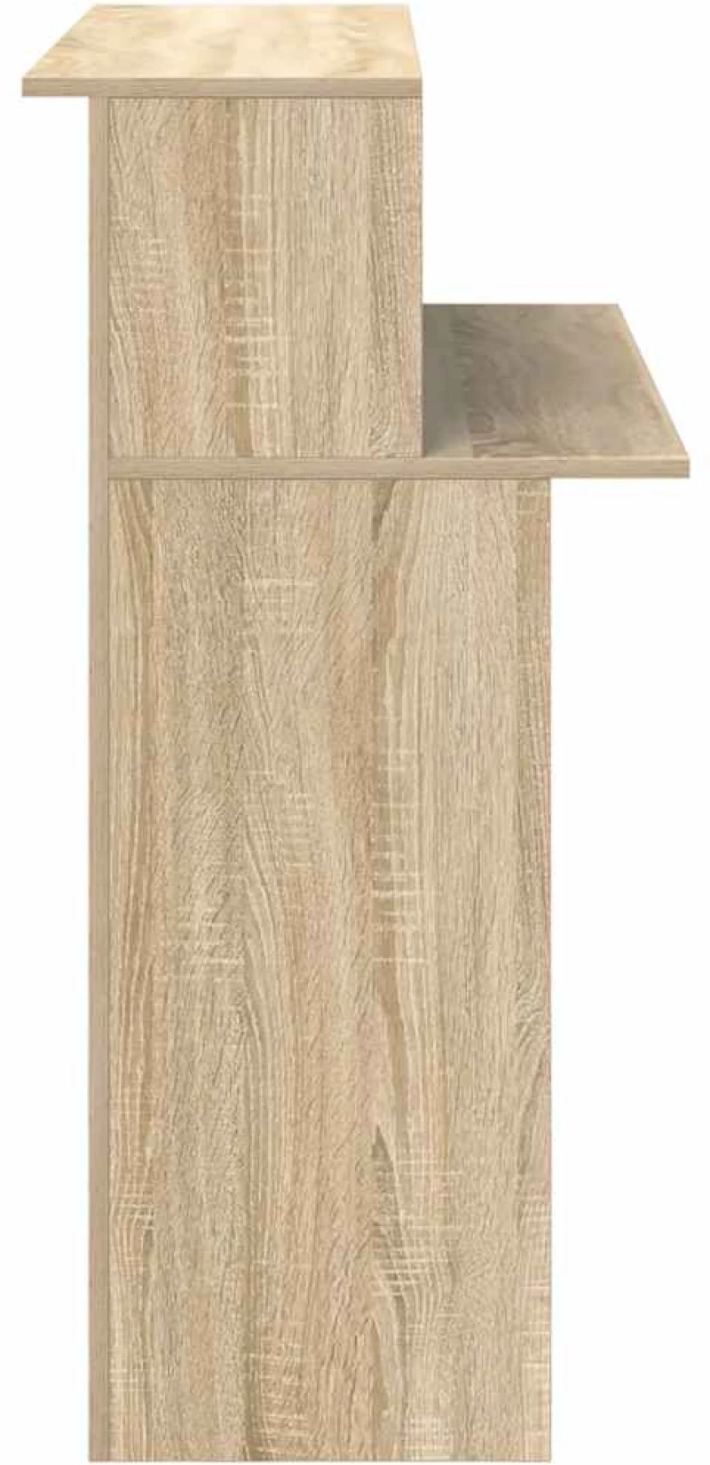 vidaXL Γραφείο υποδοχής Sonoma Δρυς 100x50x103,5εκ. Επεξεργασμένο Ξύλο