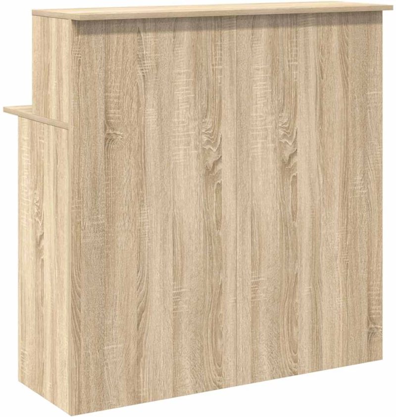 vidaXL Γραφείο υποδοχής Sonoma Δρυς 100x50x103,5εκ. Επεξεργασμένο Ξύλο