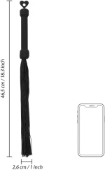 Ouch Beginners Silicone Whip - Black