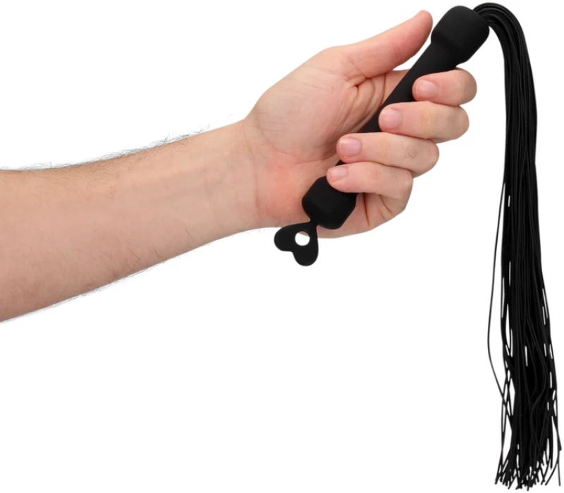 Ouch Beginners Silicone Whip - Black