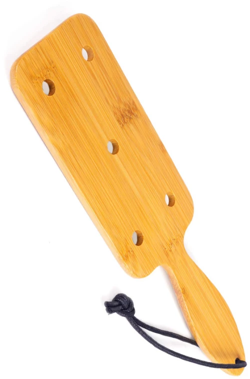 Wide bamboo BDSM paddle 27cm