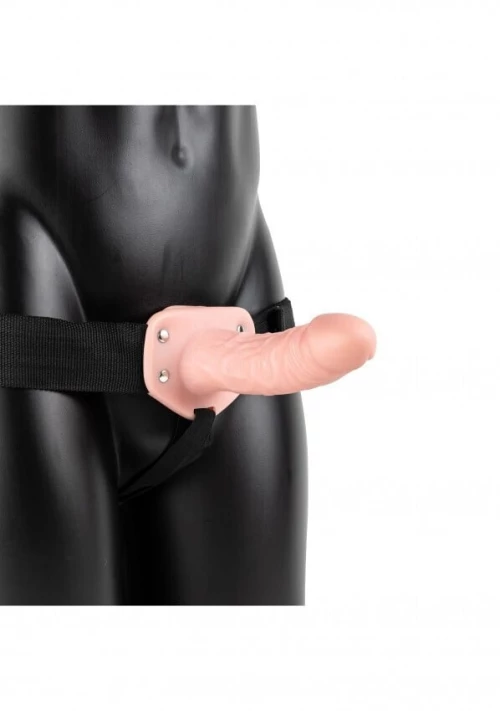 Vibrating Hollow Strap-On without Balls