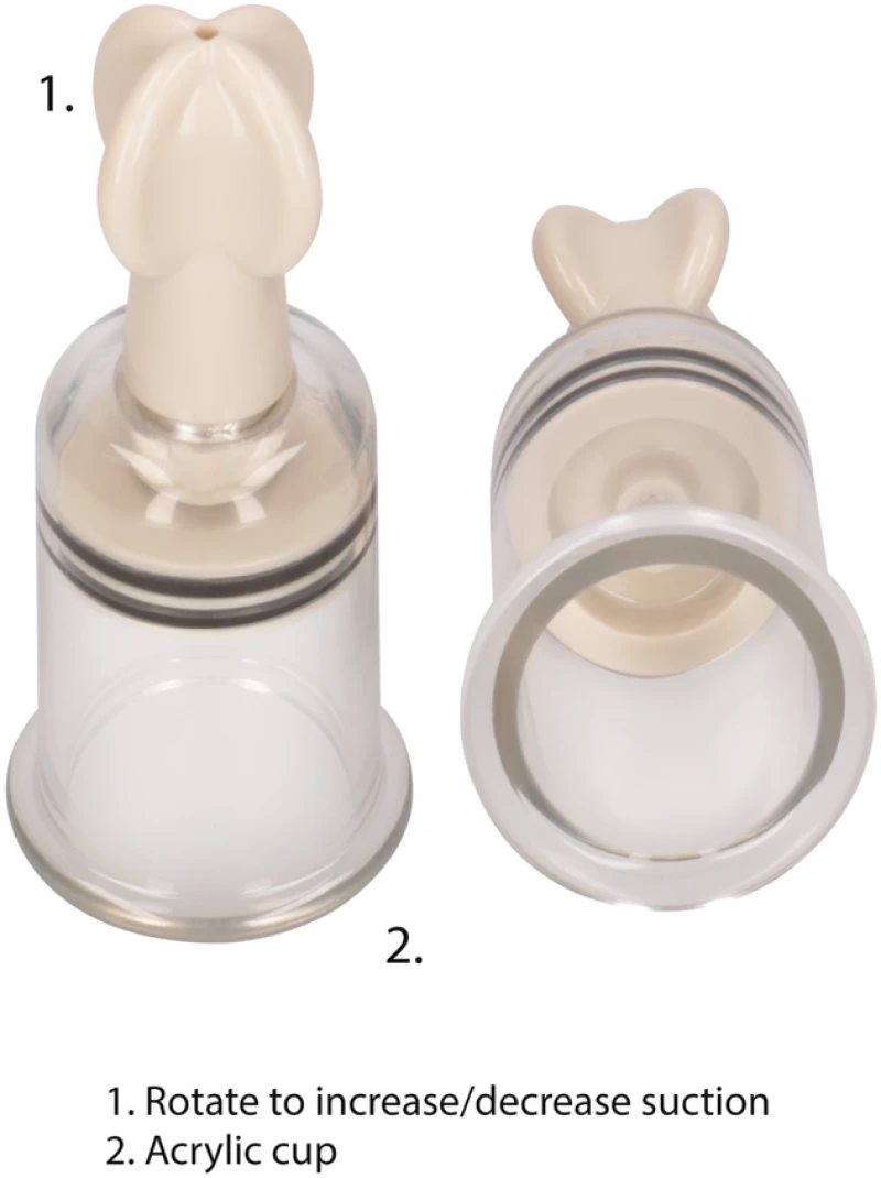 Nipple Suction Set Medium - Transparent
