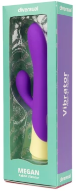 MEGAN RABBIT VIBRATOR PURPLE