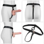 Lovetoy Rebellion Reign Strap-On Harness - Black