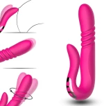 Deluxe Twirling Vibrating Thruster Pink