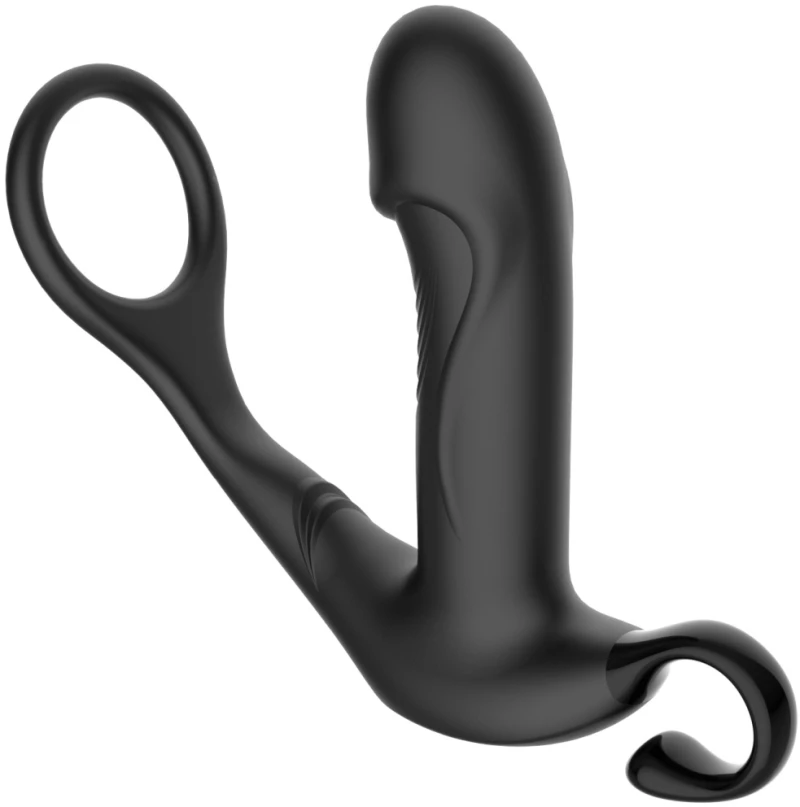 Thrusting anal vibrator