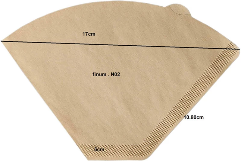 Φίλτρα καφέ NO2 FITS Χάρτινα Coffee Filters - 80 τεμ.