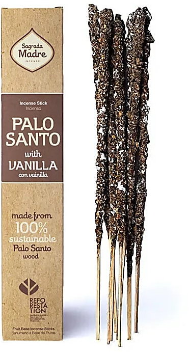 Θυμίαμα Palo Santo με Bανίλια Sagrada Madre Premium Incense (8τμχ)