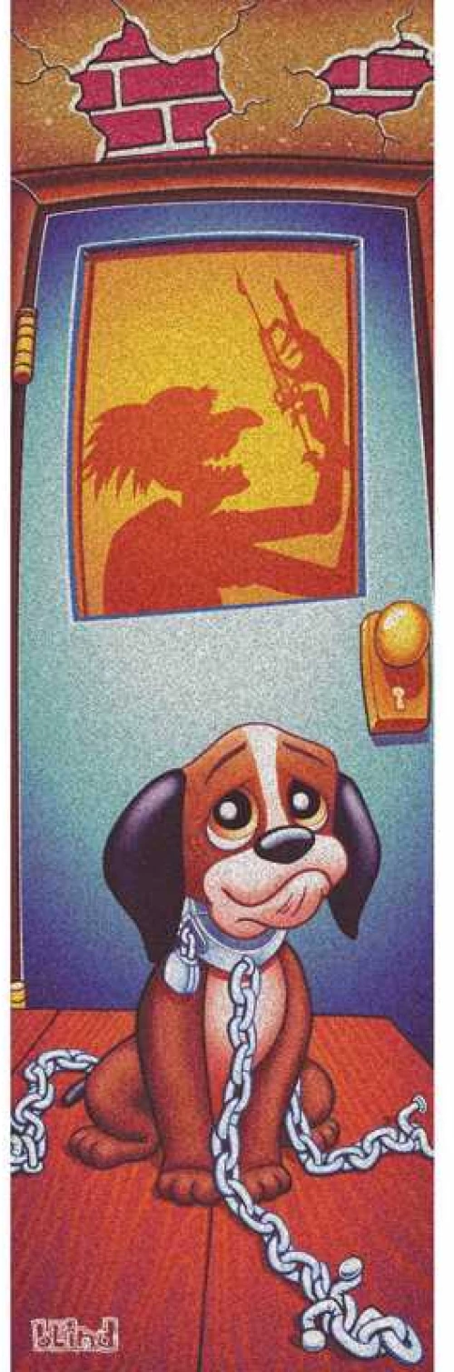 BLIND Dog Pound Γυαλόχαρτο 10''