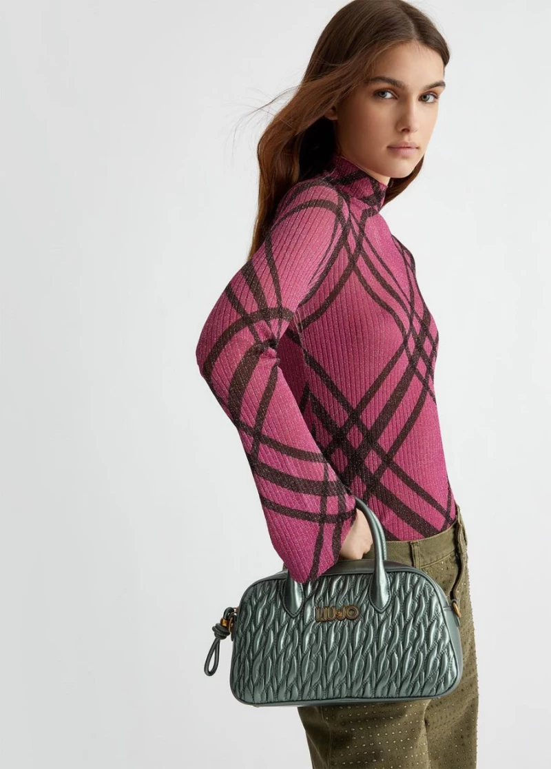 ΓΥΝΑΙΚΕΙΑ ΤΣΑΝΤΑ LIU JO BOWLING BAG AF4166E0457-X0223