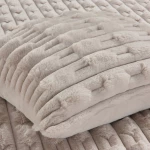 Μαξιλαράκι boggi beige 45x45cm Liolios Home 002617 BOGGI