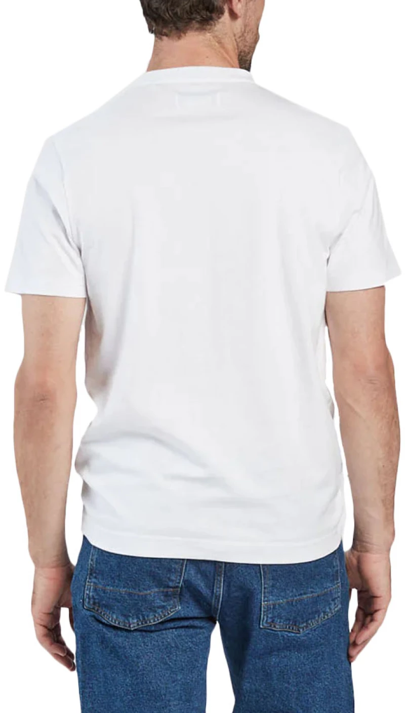 GABBA DUNE LOGO GOTS T-SHIRT MEN GABBA ΛΕΥΚΟ (10695-0003)