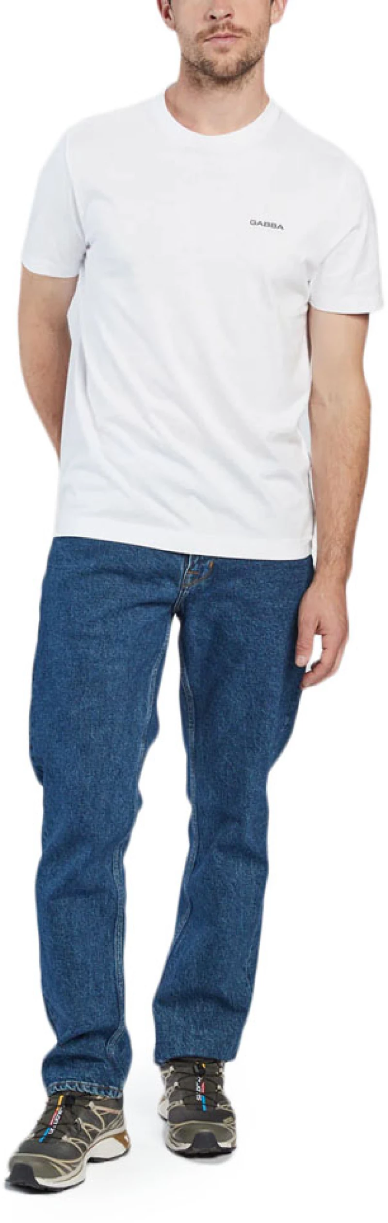 GABBA DUNE LOGO GOTS T-SHIRT MEN GABBA ΛΕΥΚΟ (10695-0003)