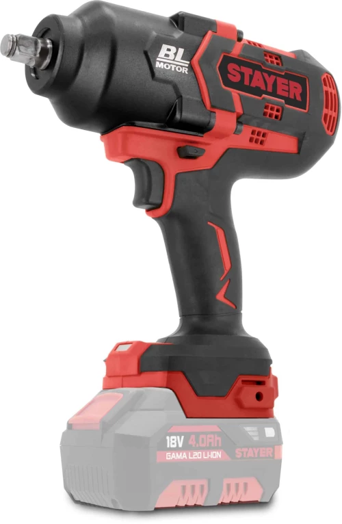 Μπουλονόκλειδο μπαταρίας 18V 1/2'' Brushless σειράς L20 IWB1000L20 Stayer