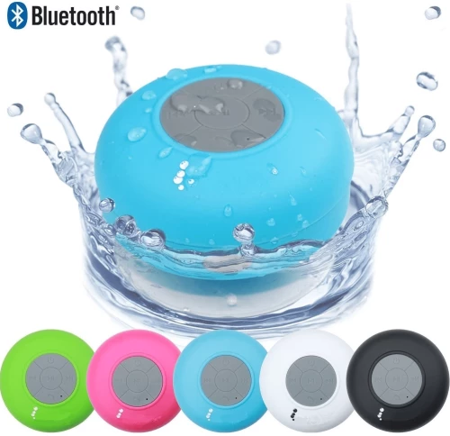 Ηχείο Bluetooth Βεντούζα Αδιάβροχο Κωδ. 44068 Μαύρο