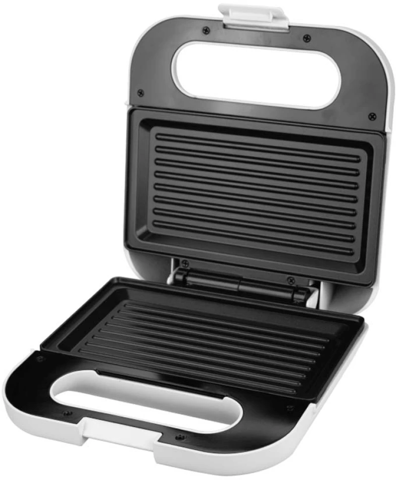 Hobby HSM-40450 Τοστιέρα με Αντικολλητικές πλάκες γκριλ Λευκή