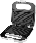 Hobby HSM-40450 Τοστιέρα με Αντικολλητικές πλάκες γκριλ Λευκή