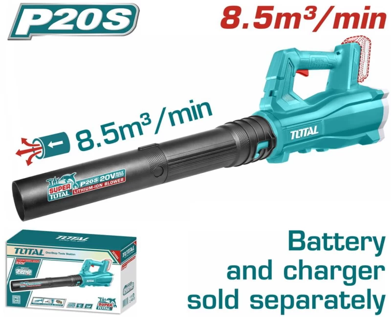 TOTAL φυσητήρας κήπου μπαταρίας λιθίου 20V SOLO (TABLI20323)
