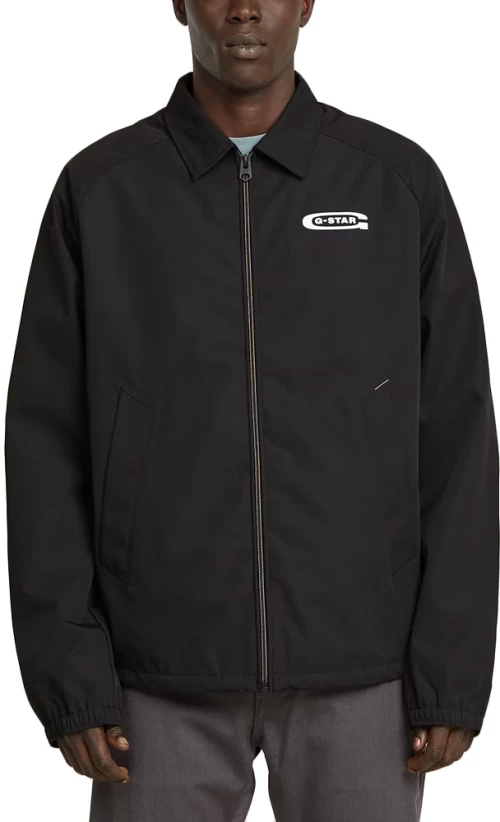 G-STAR RAW COACH LOGO WINDBREAKER JACKET MEN G-STAR RAW ΜΑΥΡΟ (D26120-D738-G928)