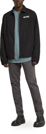 G-STAR RAW COACH LOGO WINDBREAKER JACKET MEN G-STAR RAW ΜΑΥΡΟ (D26120-D738-G928)
