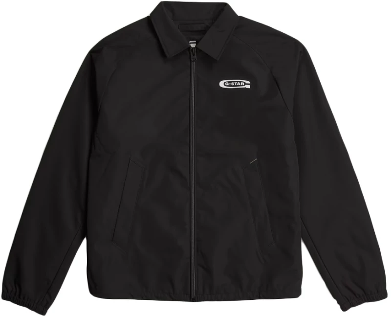 G-STAR RAW COACH LOGO WINDBREAKER JACKET MEN G-STAR RAW ΜΑΥΡΟ (D26120-D738-G928)