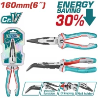 TOTAL Πλατυτσίμπιδο κυρτό 160mm (THT24616S)