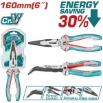 TOTAL Πλατυτσίμπιδο κυρτό 160mm (THT24616S)