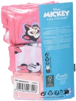 Disney σετ 3 τμχ εσώρουχα Mickey & Friends 2900002519 Pink