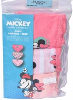 Disney σετ 3 τμχ εσώρουχα Mickey & Friends 2900002519 Pink