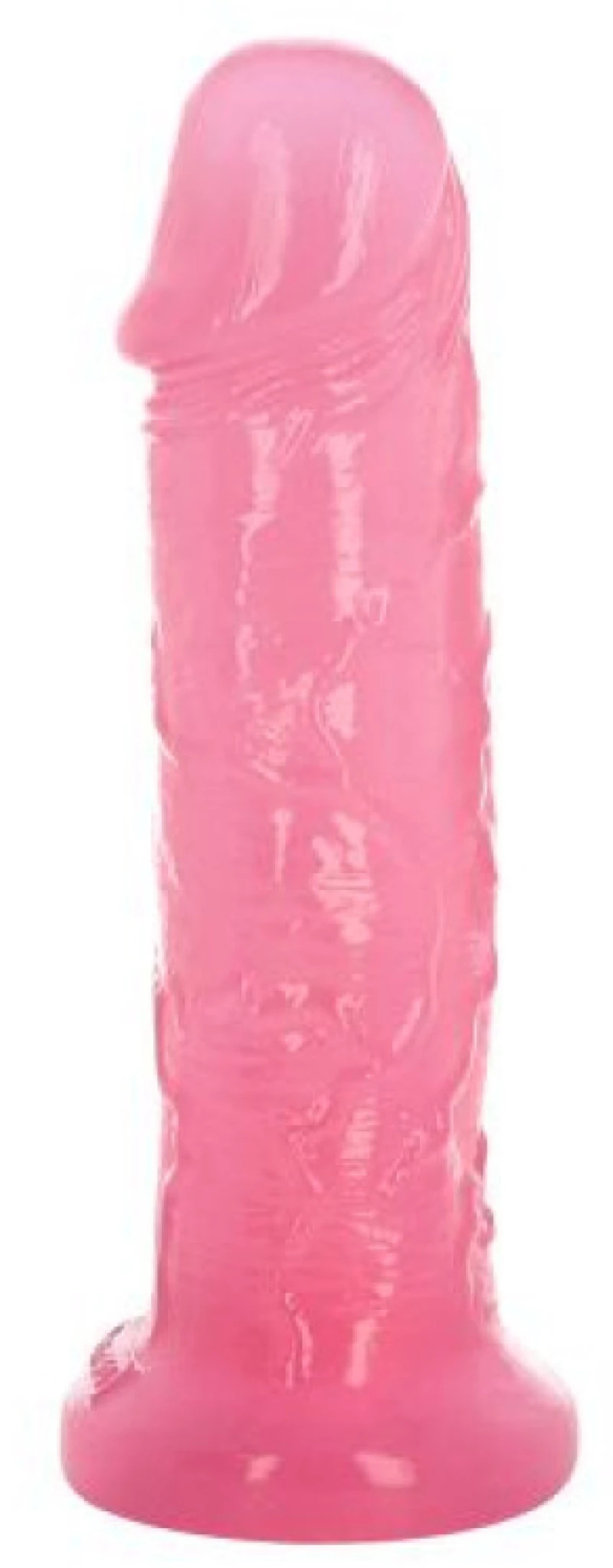 Leone transparent Pink dildo25 cm
