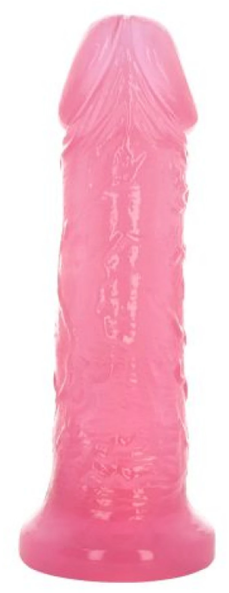 Leone transparent Pink dildo25 cm