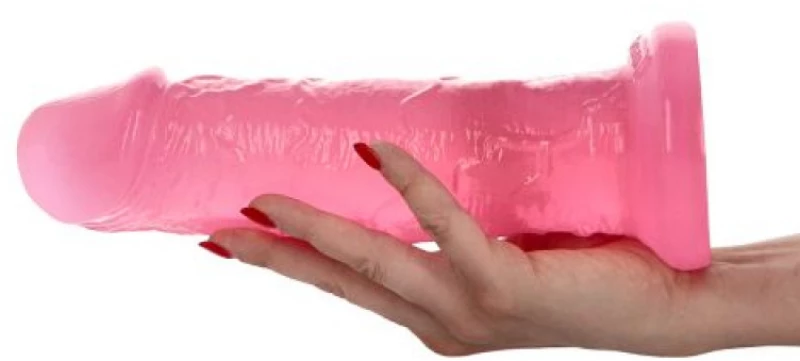 Leone transparent Pink dildo25 cm