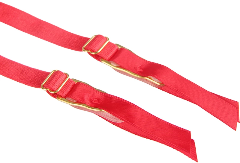 Red Lace Garter Belt Panty