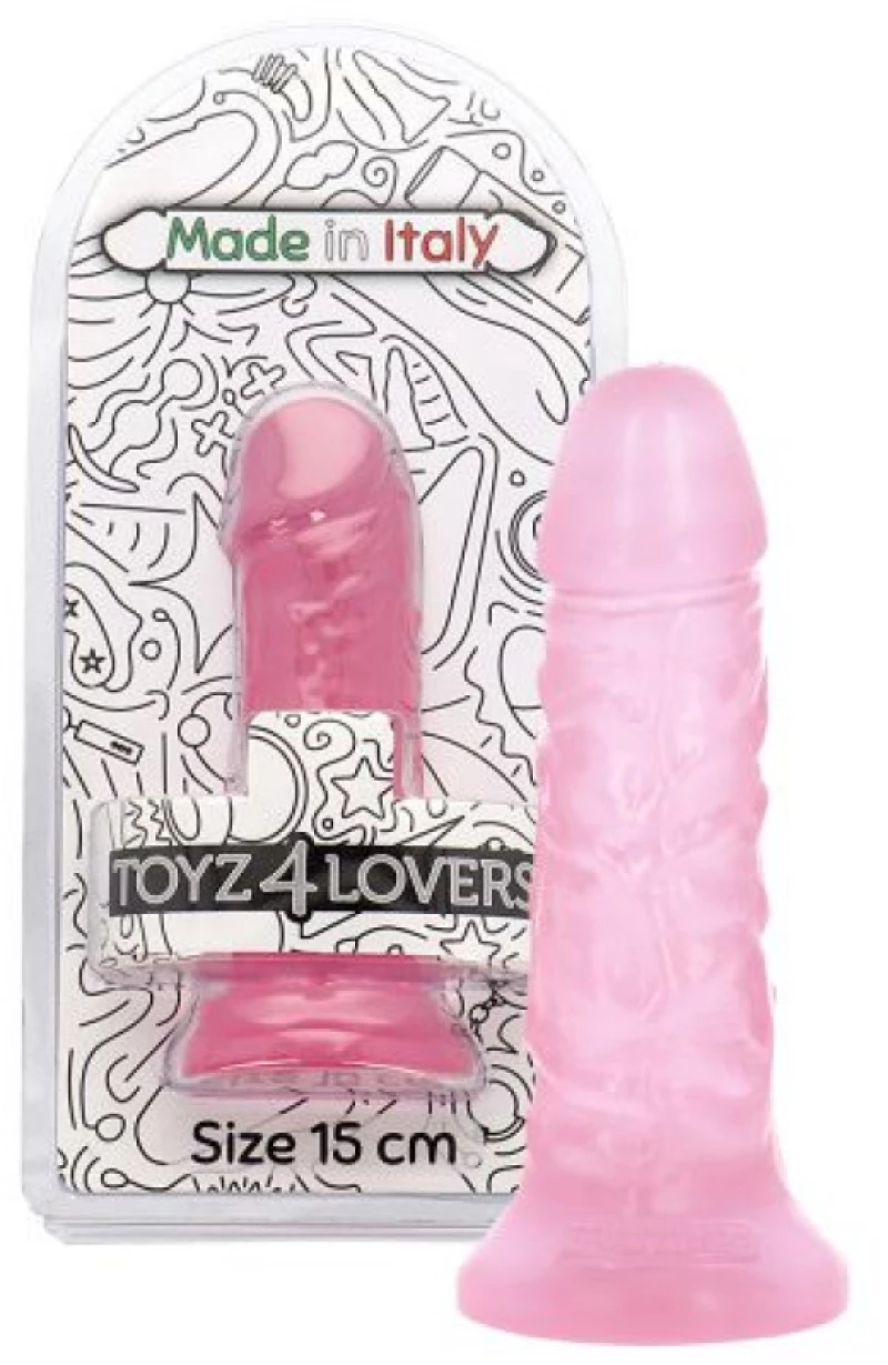Dildo Romeo Transparent pink
