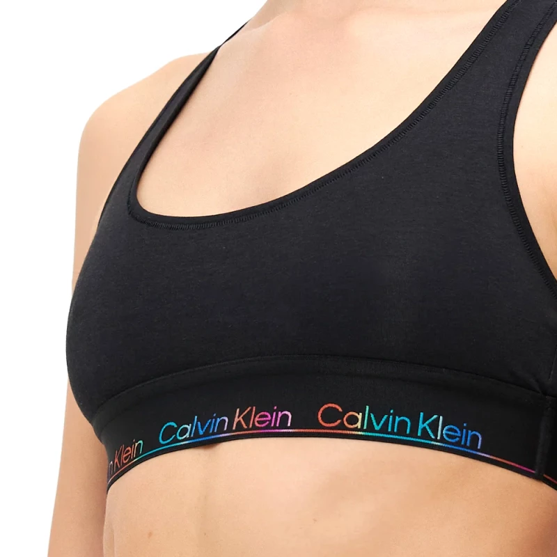 CALVIN KLEIN UNLINED BRALETTE WOMEN CALVIN KLEIN ΜΑΥΡΟ (LV00QF8187-UB1)