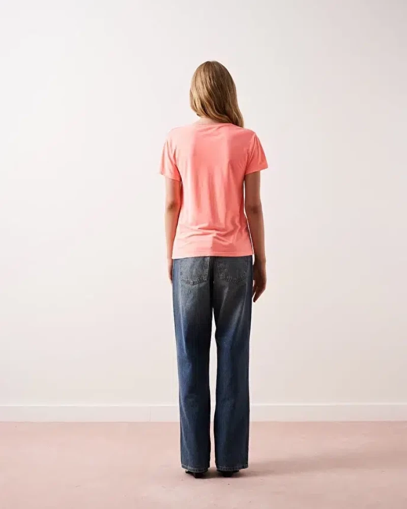 Μπλούζα Γυναικεία V-Neck Marilla Absolut Cashmere Neon Coral