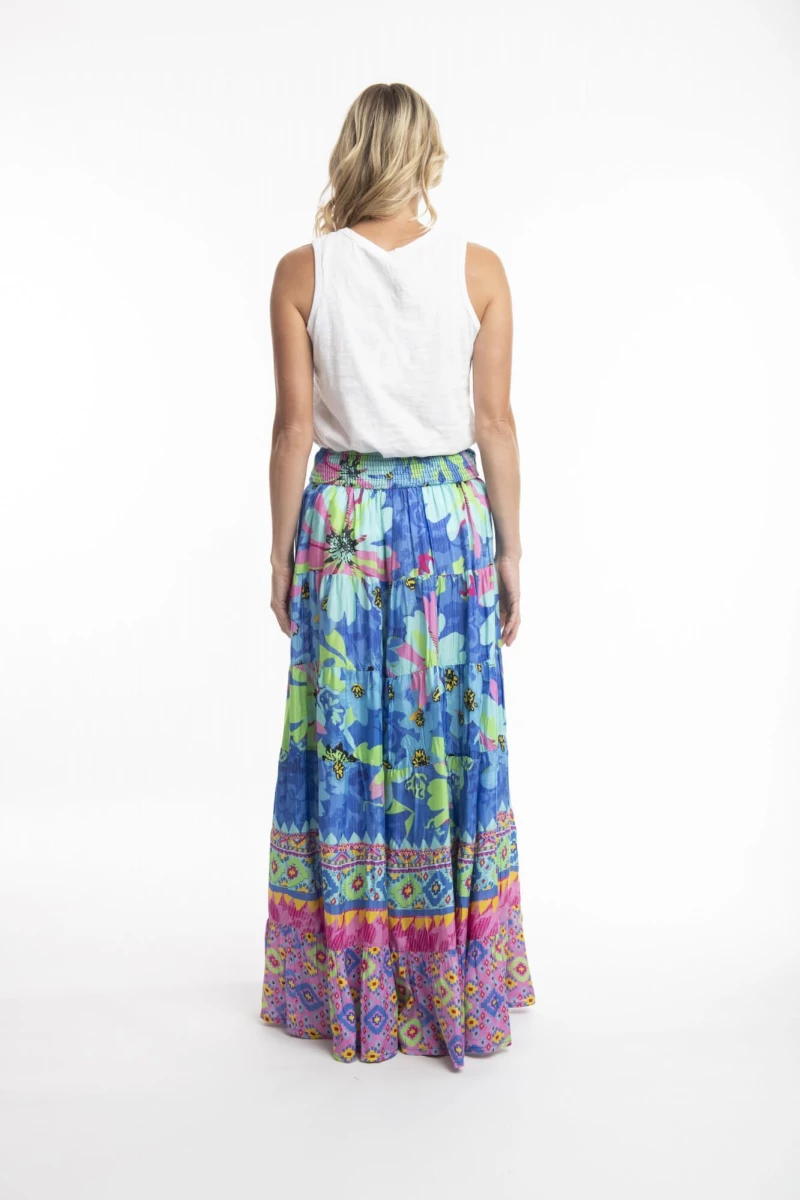 Φούστα Maxi Isabelle Escape Print