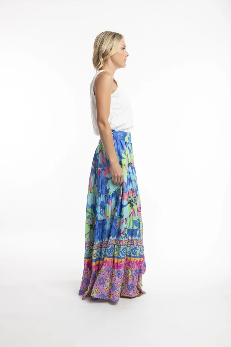 Φούστα Maxi Isabelle Escape Print