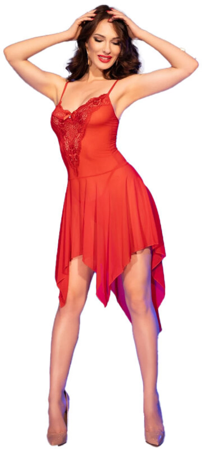 CHILIROSE - CR 4847 BABYDOLL RED