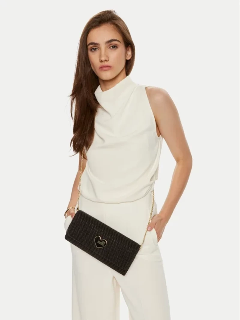 Τσάντα Γυναικεία Ώμου Love Moschino JC4142PP1LLN1-00A Μαύρο