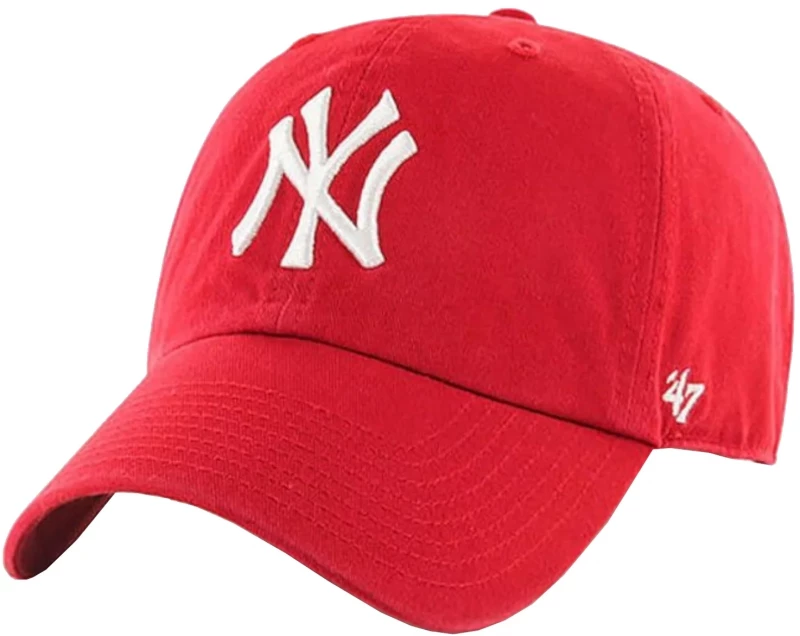 47 Brand New York Yankees MLB Clean Up Cap B-RGW17GWS-RD